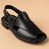 Premium Norozi Black Chappal